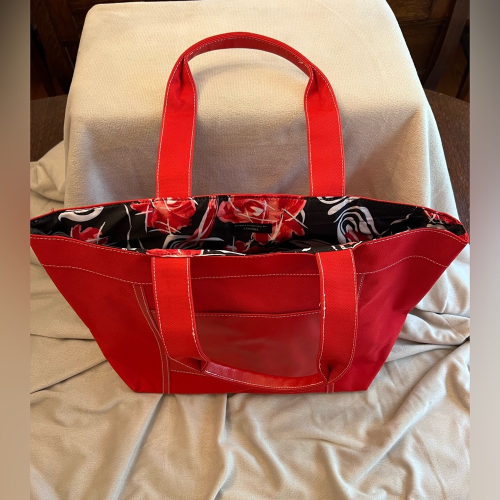 Lancôme Red Tote Bag